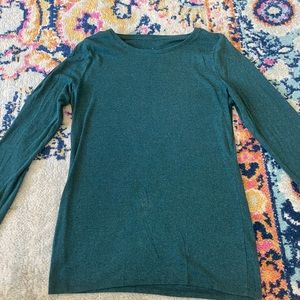 Teal/Green long sleeve T-shirt